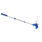 Pool Vacuum Suction Tool with Brush Portable Telescopic Rod Plastic Pool Vacuum Jet Cleaner for Spa Center Fountain