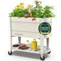 Best - Raised Garden Bed with Legs, 40×20×37 in, Planter Box with EnGrow™ TrueSoil™ Technology for Vegetables,