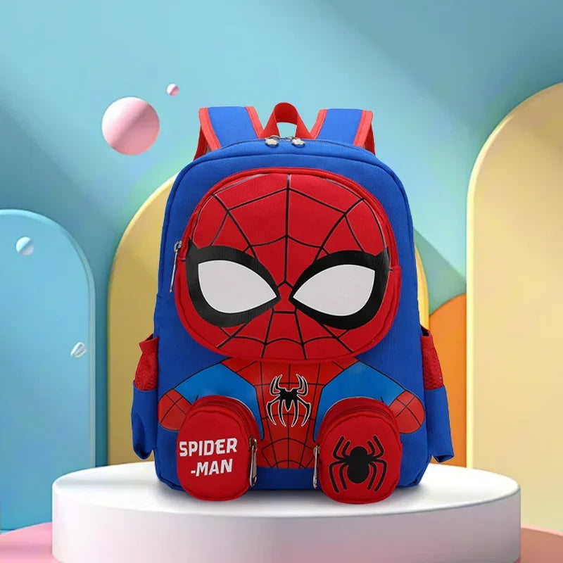Spider-Man Kids Backpack – MINISO Disney Super Heroes Cartoon School Bag for Boys, Cute & Personalized Gift | AlluCanFind