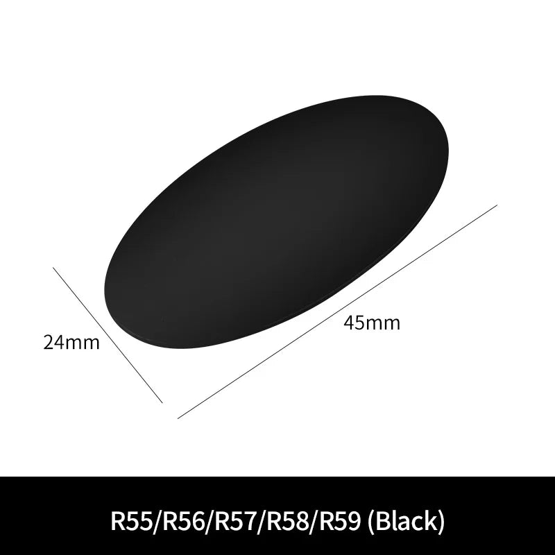 Car Styling Co-pilot Glove Box Switch Panel Button Decoration Sticker Trim For Mini Cooper R55 R56 R57 R58 R59 Auto Accessories