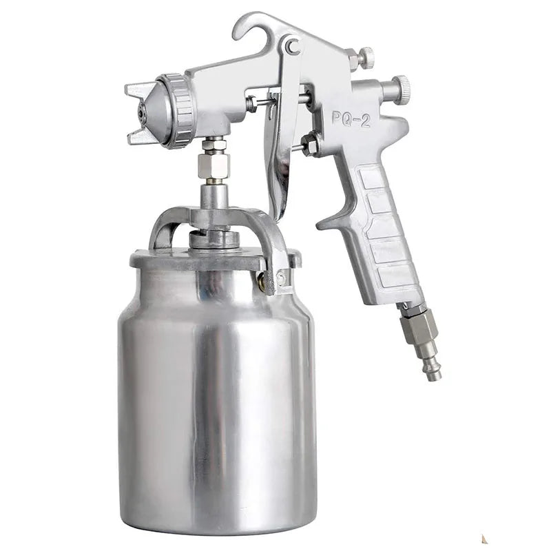 Professional Paint Spary Gun High Pressure Siphon Feed Spray Gun With 1000cc Cup Nozzle Tip Size 1.8mm For Automotive Household