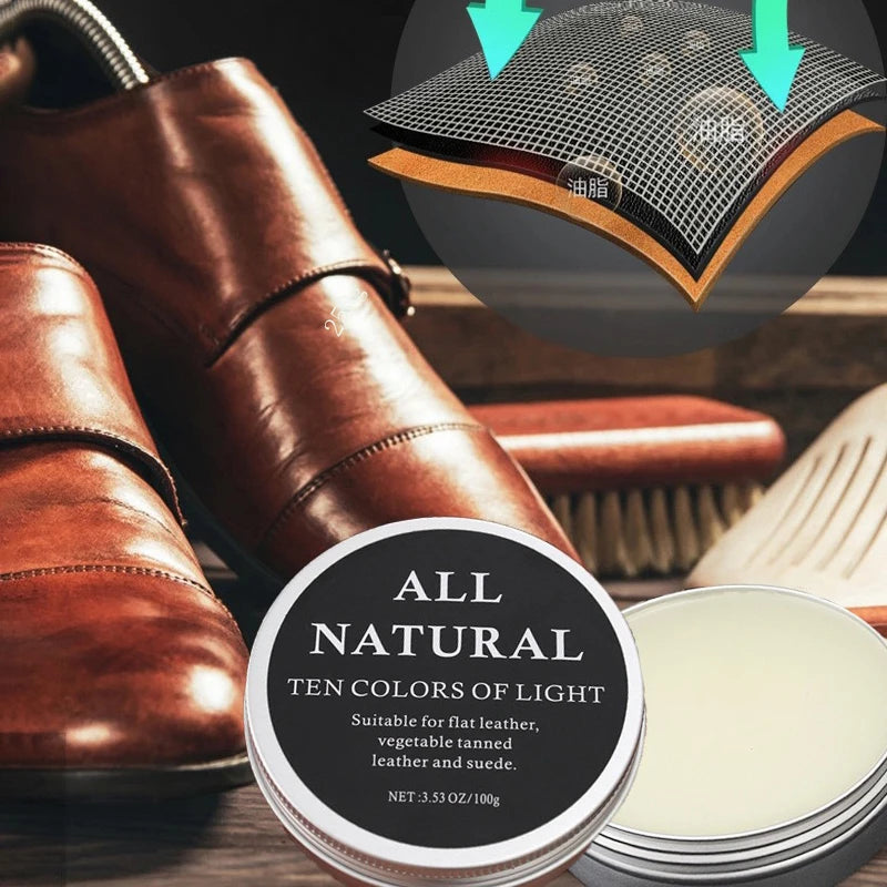 Leather Maintenance Cream For Refurbished Leather Sofa Furniture Auto Interiors Leather Shoes Bags Care Cream Cleaner