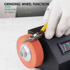 Mini Belt Sander Electric Sanding Polishing Grinding Machine 775 Motor Stepless Speed Multifunction Grinding Tool Set 350W/250W