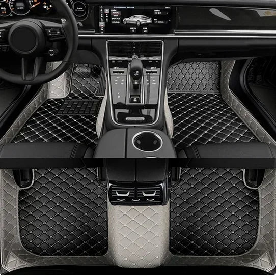 Customized Splicing Color Car Floor Mat for Peugeot 206 2004-2008 207 CC 301 2012-2019 607 2004-2006 Interior Car Accessories