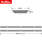 320mm×12mm×1.5mm Planer Blades Knife for Delta 22-560 22-562 TP400LS Craftsman 21758 Wen 6550 Triton TPT125 Jointer HSS 2pcs