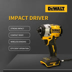2025 DEWALT DCF860 Kit Brushless Cordless Premium Impact Driver 282NM 20V Power Tools Without Battery