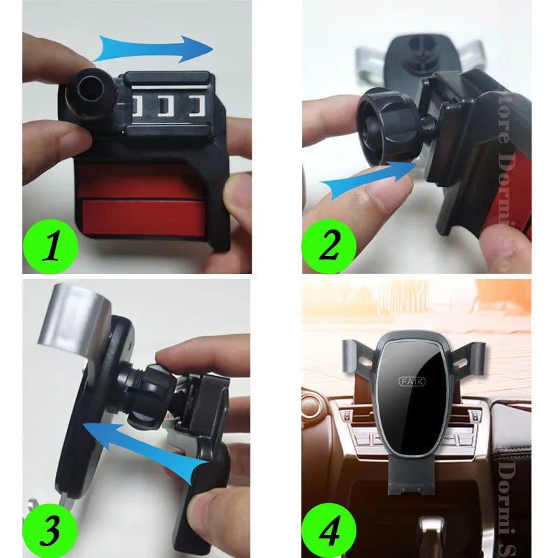 Car Mount for Lexus IS F 250 XE20 2009~2013 2010 Air Vent Auto Mobile Phone Holder Cellphone Bracket Gravity Stand Accessories