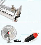 Strong wind durable building car fan, metal 6 inch car, truck and bus