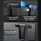 Xiaomi Powerful Dust Blower 800000RPM Brushless Motor Outdoor Air Duster Type-C Rechargeable Air Blower Cleaning PC Turbo Fan