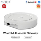 MOES Smart Multi-mode Gateway ZigBee 3.0 WiFi Bluetooth Mesh Hub Work with Tuya Smart App Voice Control via Alexa Google Home