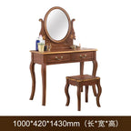 FG11American dresser retro Mediterranean style end of bed with mirror beauty table and chairs European style