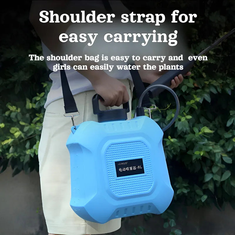 Rechargeable Electric Sprayer Household Car Wash Pump Gardening Watering Sprinkler Disinfectant Sprayer with Bucket