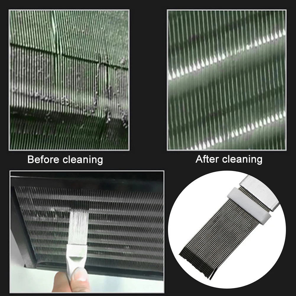 Air Conditioner Fin Cleaning Tools Universal Radiator Fin Repair Comb Auto Cooling System Cleaning Tools Evaporator Repair Kit
