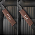 Car seat belt cover for Fiat 500 Breathable shoulder pad Driver shoulder care for adults and children car accessories interior