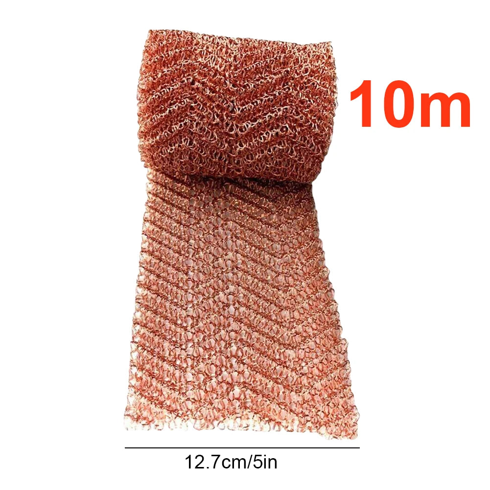 3/6/10/m Copper Wire Mesh Signal Shielding Net Anti-Snail Copper Wire Net Wire Pest & Rodent Net Copper Mesh Decor Garden Net