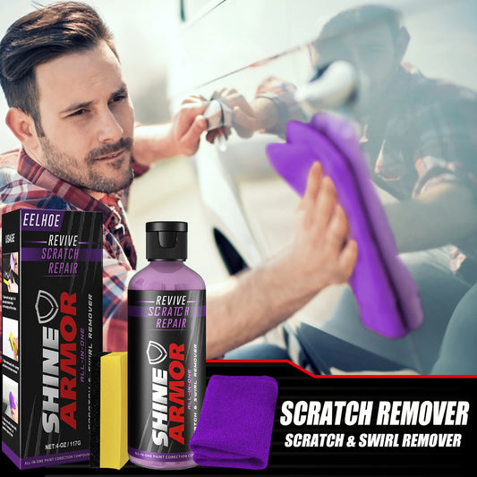 Auto Scratch Remover Nano Wax Polish Spray – Scratch-Free Coating & Shine Restoration | AlluCanFind
