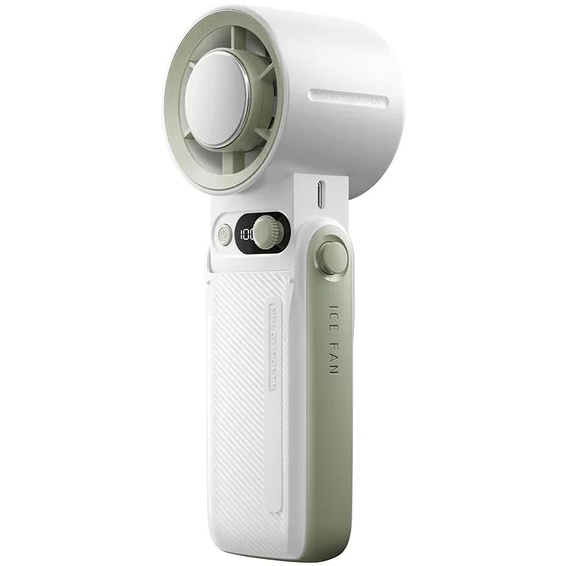 NEW Portable Handheld Turbo Fan Strong Wind 199 Gear Wind Speed LED Di