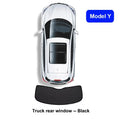 Privacy Full Cover Car Sunshade For Tesla Model Y 2024 Glass Roof Sun Shade Window Sunroof UV Shield Camping Travel Accessories
