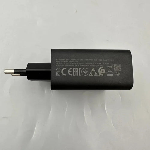 125W Fast PD Charger Adapter for Motorola Moto Fusion 60 edge 60 Pro 50 Neo 70 Ultra Razr 50 G85 G86 1M USB C to USB C PD Cable