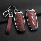Car Key Case Bag For Chery Omoda 5 C5 Tigo 7 8 Pro Max Tigo 7 8 Plus Keychain Protective Cover Smart Remote Key Protection Shell