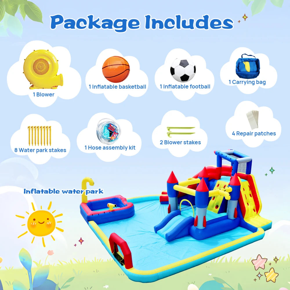 Giant Inflatable Water Slide Park