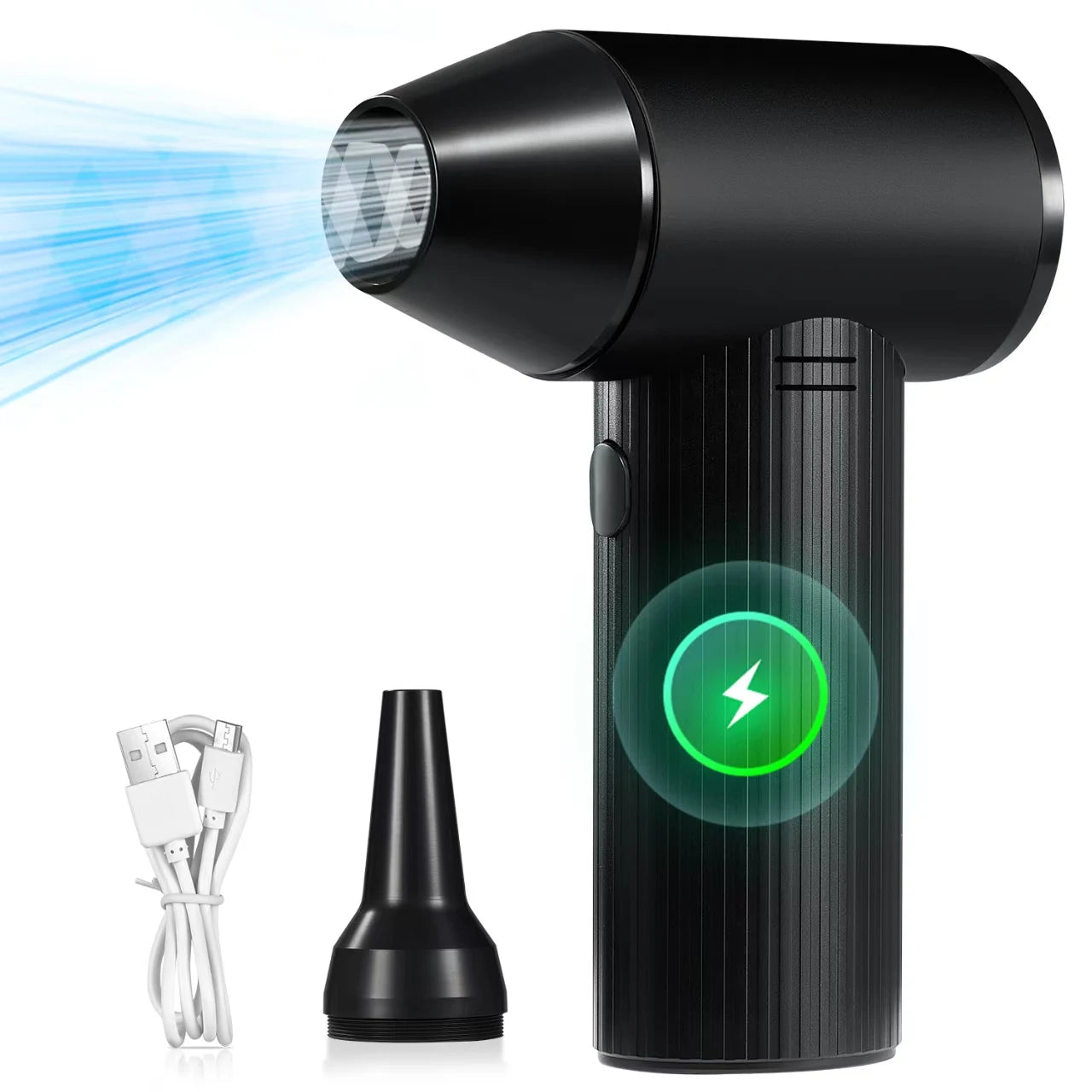 Powerful Air Blower Mini Turbo Jet Fan 300,000 RPM 45m/s High Speed Duct Fan Turbo Violent Fan High-Performance Brushless Motor