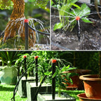Garden Drip Irrigation Automatic Watering System Kit 1/4'' 13CM Sprinkler for Bonsai Pot Plant Flower Vegetable Greenhouse