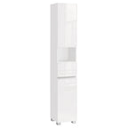VASAGLE bathroom chest of drawers bathroom cabinet with a drawer, adjustable shelves