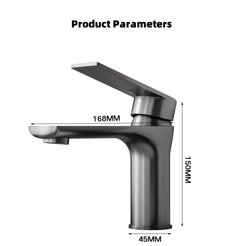 Stainless Steel faucet Washbasin Sink Hot And Cold Water Household Bathroom Washbasin Bathroom Cabinet Basin mixer