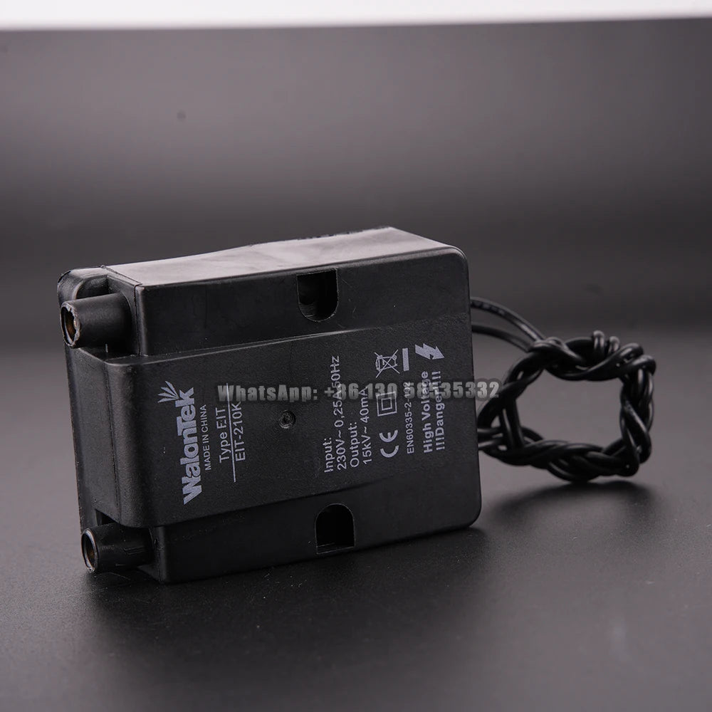 Burner Igniter 230V Voltage Pulse Ignition Transformer Fuel Oil Heater Waste Oil Burner Ceramic Ignition Electrode Ignitor Cable