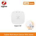 Smart Life Zigbee Human Presence Detector Tuya Wifi MmWave Radar Pir Montion Sensor With Luminance Detection For Smart Home