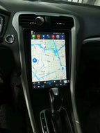8G+128G 12.1Inch Tesla Style Touch Screen For Ford Mondeo Fusion MK5 Android 14 Car Radio Multimedia Video Player GPS Navigator