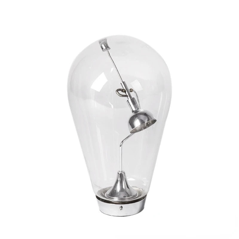 2024 Retro Industrial Style Light Luxury Living Room  Study Bedroom Bedside Touch Magnet Glass Creative Decorative Desk Lamp
