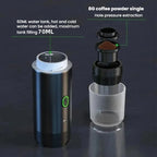 3-in-1 Portable Espresso Machine- Wireless Electric Coffee Maker for Home Car & Camping – Compact Powder Capsule Travel Brewer