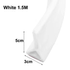 Stopper Water Barrier 5cm Height Accessories Bathroom Kitchens Silicone Transparent/Grey/black/white Brand New