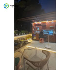 Customized Portable Outdoor Kitchen Prefab Cooking Station With Complete Grill Sink And Fridge For Outdoor Camping And Shop Use