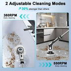 Multifunctional 11 in 1 Electric Spin Scrubber Cordless Cleaning Brush Set with 9 Interchangeable Heads for Bathroom Kitchen Car