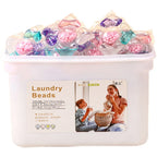 50Pcs Laundry Detergent Soap Box 5 in 1 Multi-purpose Strong Detergent Laundry Cleaning Washing Capsules for Home Dormitory