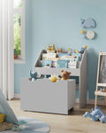 SONGMICS toys chest bookcase for children children's shelf 3 Shelf shelf toys shelf