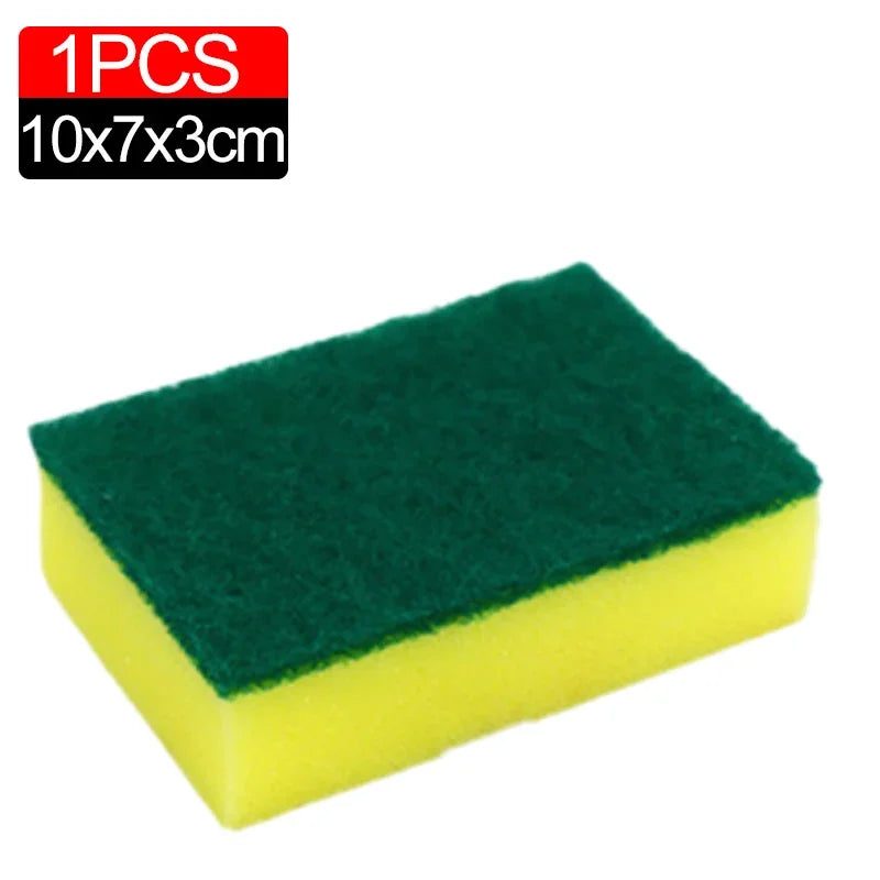 Magic Double-sided Highly Absorbent Sponge Kitchen Clean Pot Rust Stain Sponges Grease Cleaning Brush Cleaner Tools Wholesale