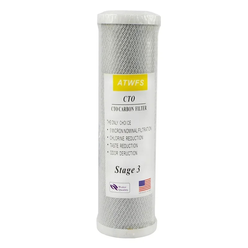 5 Stage Reverse Osmosis RO Water Filters Replacement Set with Water Fi