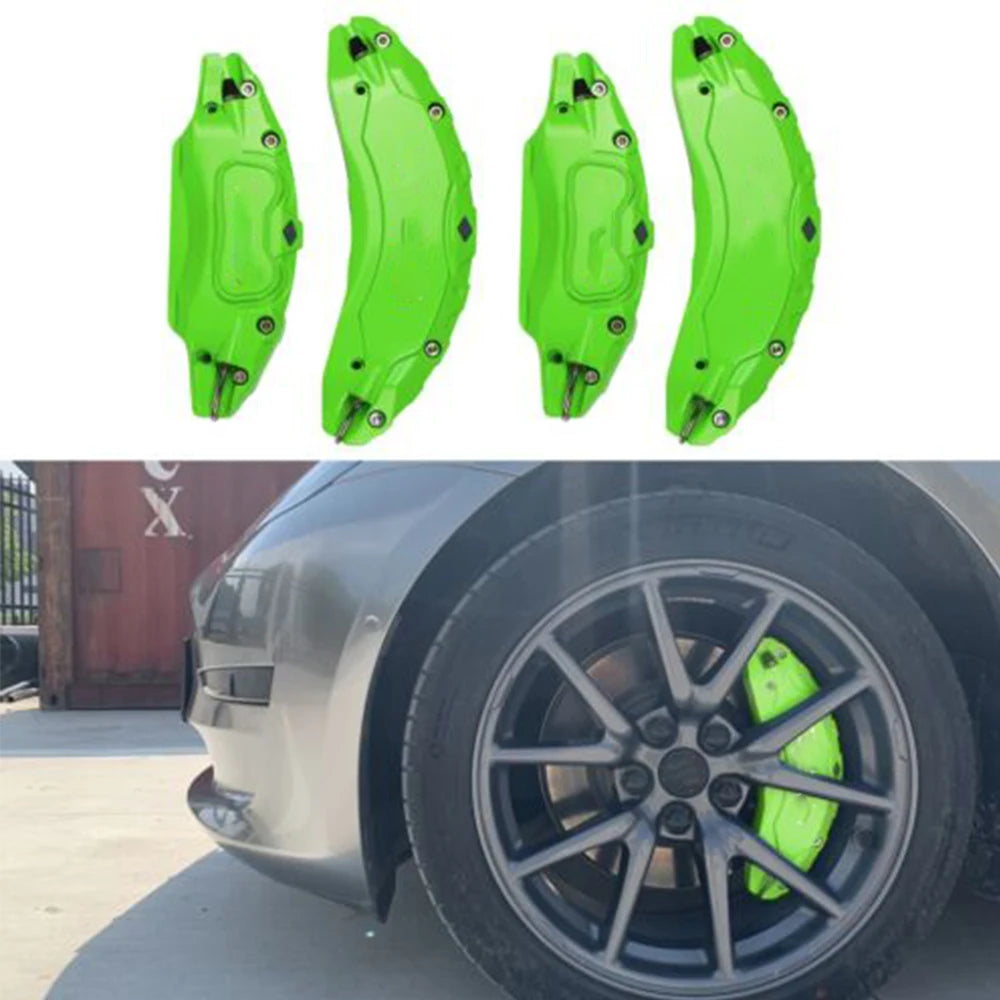 Fit For Tesla model Y 2019-2024 18 19 Inch Wheel Hub Brake Caliper Cover Car Modification Decoration Accessories, Colors