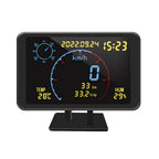 4.7 Inch Screen GPS Tracker Speedometer Windshield Warning Car Head Up Display Security Alarm Multi-functional Auto Accessories