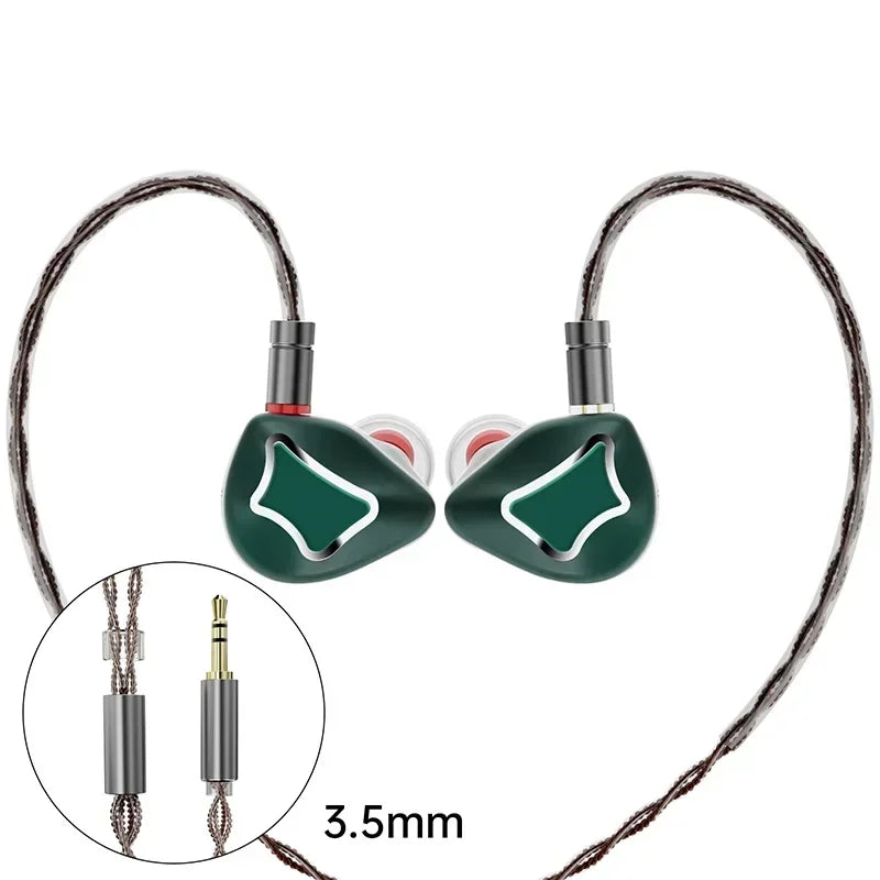ARTTI R1 HIFI Earphones In-Ear IEMs 3DD Wired Earphone Triple Dynamic Driver Stereo Monitor Headphone with 0.78 2pin 3.5/4.4mm