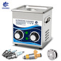 1.3L Jewellery Ultrasonic Cleaner 120W 40KHz 220V 110V for Home Spare Parts Oil Rust Injector Fuel Nozzle Spark Plug