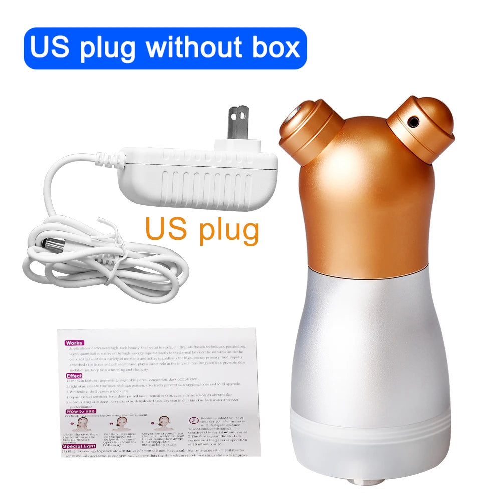 Professional mesotherapy machine electroporator radio frequency Device rf lifting machine needle free beauty skin care tool