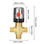 Brass Thermostatic Mixer Valve for Bathroom & Water Heater