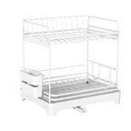 Kitchen Tableware Drain Rack Multi-function Tableware Storage Box Dish Drying Rack For Kitchen Counter