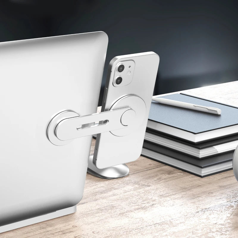 Magnetic Phone Holder For iPhone 15 14 Pro Magsafe Laptop Phone Stand Magnet Cellphone Side Mount Support for Tesla model Y 3