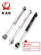 KAK 8pcs Kitchen Cabinets Gas Spring Hinges Soft Closing Furniture Gas Lift Hydraulic Hinges Lid Support Toybox Hardware 6-15KG